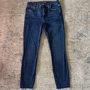 Good American Deep Indigo Skinny Jeans size 8/29
